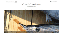 Desktop Screenshot of crystalcoastlures.com